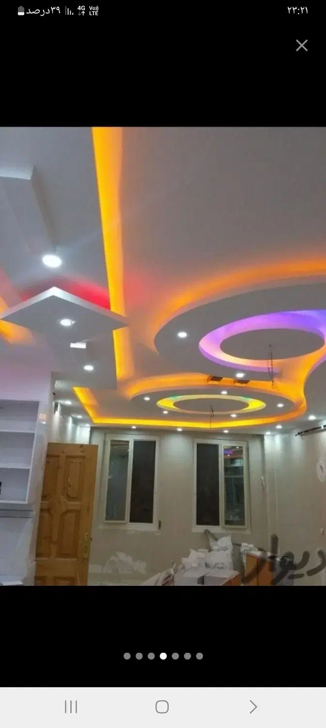 کناف نقاشی برق چراغ روشن تحویل ۸۰۰نقد و اقساط|خدمات پیشه و مهارت|اسلامشهر, باغ فیض|دیوار