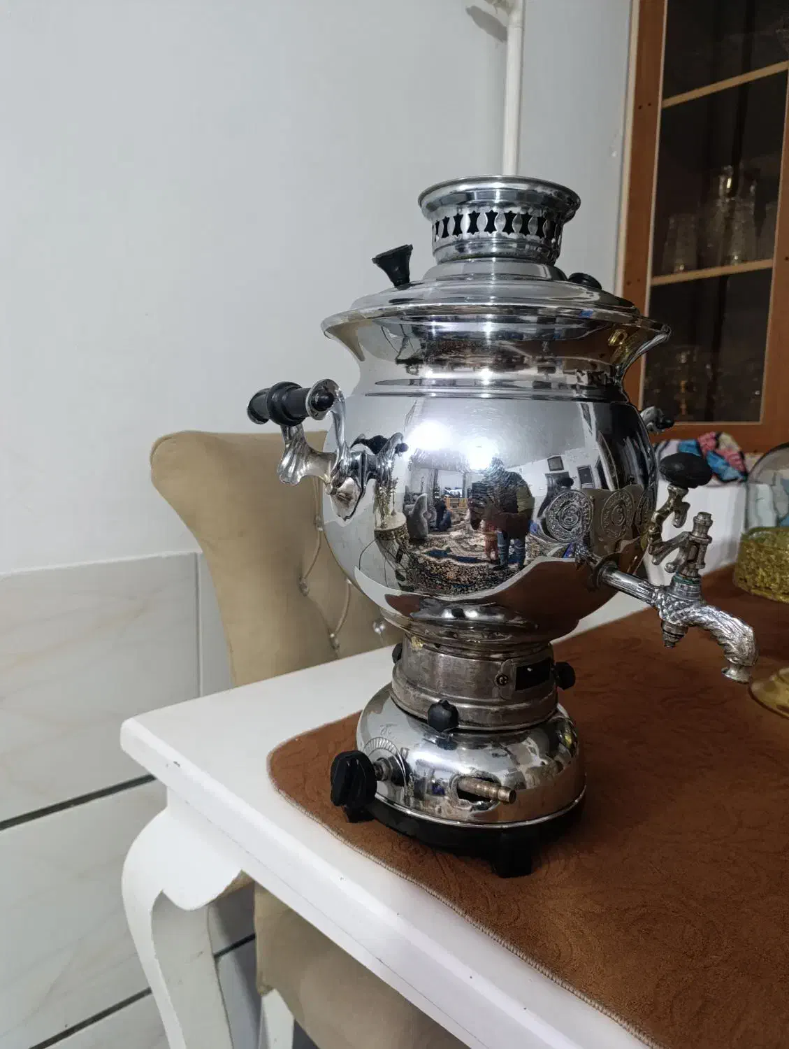 سماور8 لیتری کوره دار.|سماور، چای‌ساز، قهوه‌ساز|اقبالیه, |دیوار