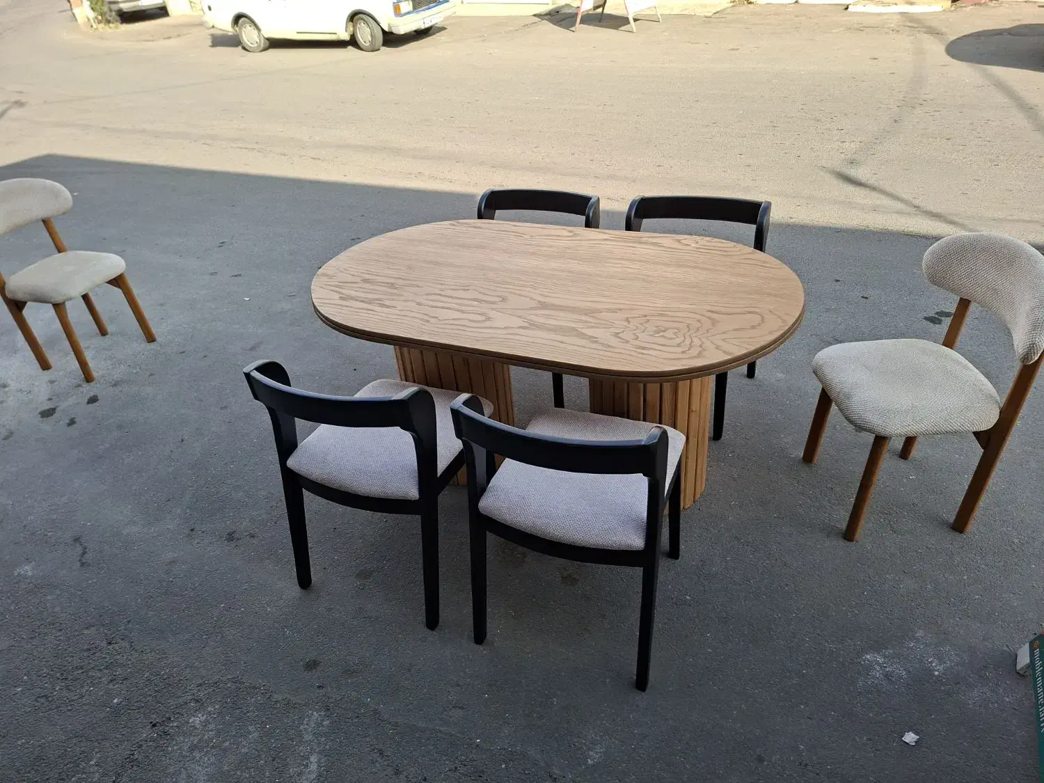 نوبل|میز و صندلی غذاخوری|رشت, پاستوریزه|دیوار