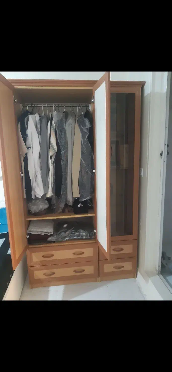 کمد لباس و دراور ۵ کشو|جاکفشی، کمد، دراور|اندیشه, اندیشه فاز ۱|دیوار