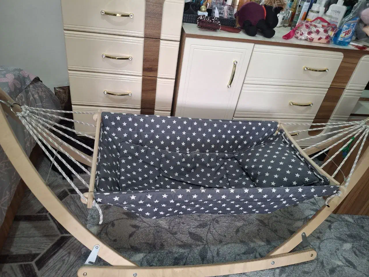 گهواره ننو،گهواره تخت شو زویا ،کریر|اسباب و اثاث بچه|قروه, |دیوار