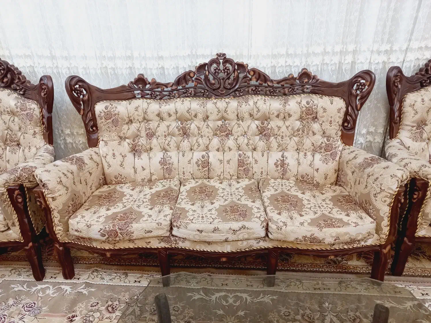 مبل سلطنتی|مبلمان خانگی و میز عسلی|بروجرد, |دیوار