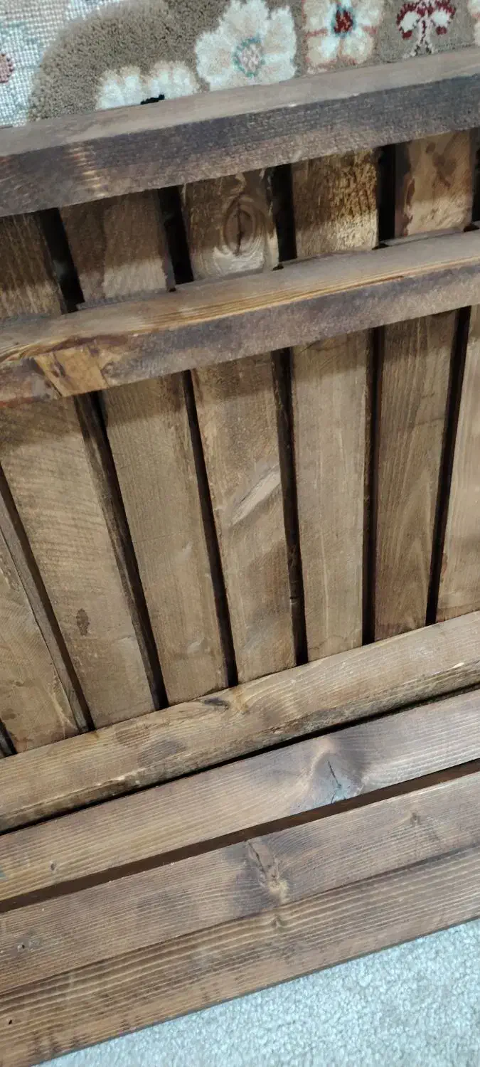 رگال چوبی دو طبقه|جاکفشی، کمد، دراور|کرمانشاه, |دیوار