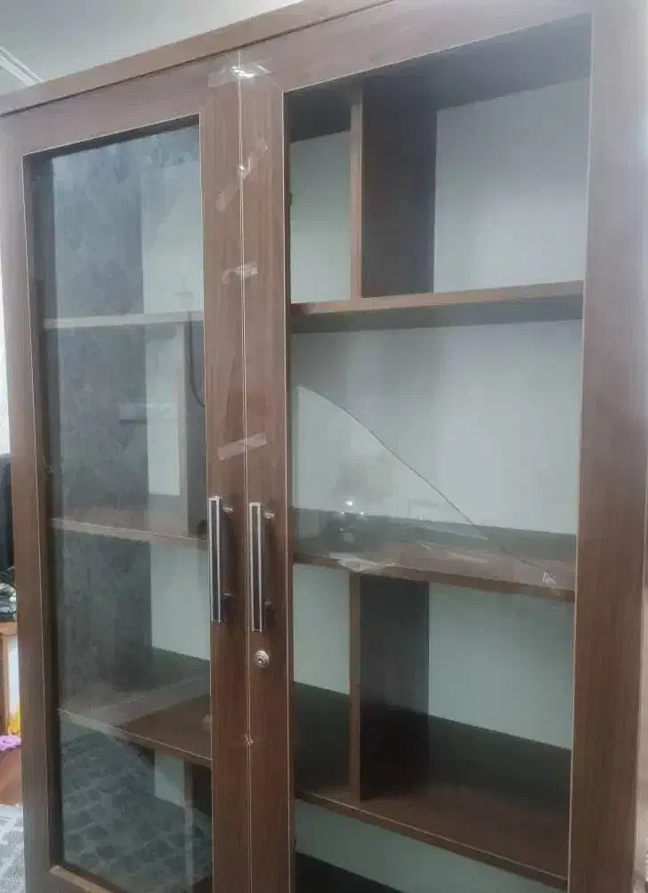 کتابخانه عرض ۱۲۰|کتابخانه، شلف، قفسه‌های دیواری|اهواز, فاز ۲ پادادشهر|دیوار