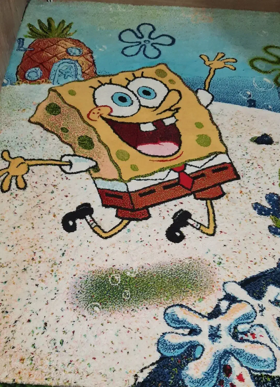 فرش اتاق کودک باب اسفنجی|فرش|تهران, علی‌آباد|دیوار