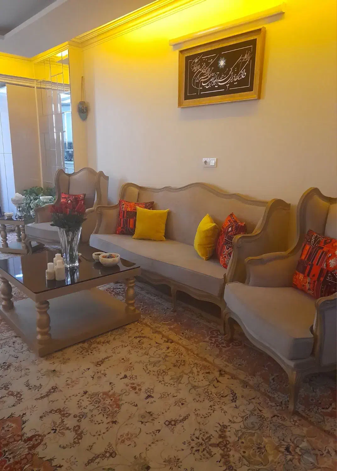 کوسن مبل مخمل|رختخواب، بالش، پتو|تهران, هاشم‌آباد|دیوار