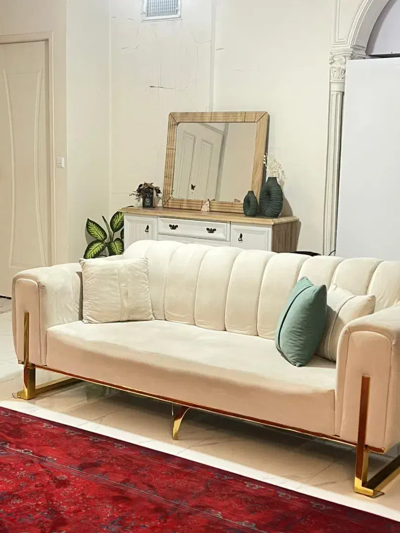 مبل صدفی سفید|مبلمان خانگی و میز عسلی|تهران, جوادیه|دیوار