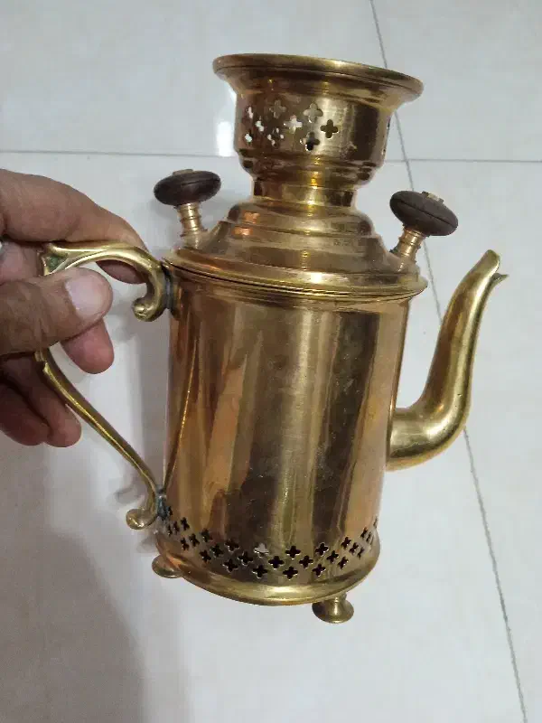 قهوه جوش ذغالی نیم لیتری|قوری، کتری، قهوه‌ساز دستی|کرج, گلشهر|دیوار