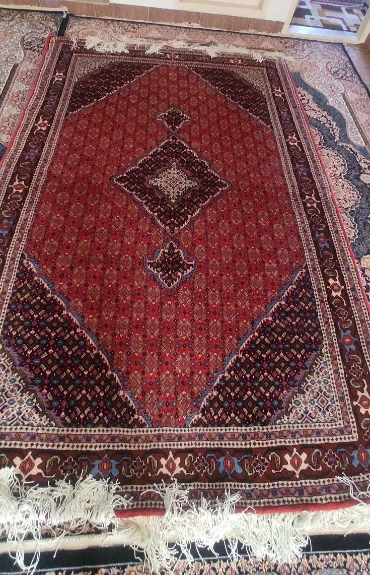 فرش طبیعی دستبافت یک جفت نو|فرش|اردبیل, |دیوار