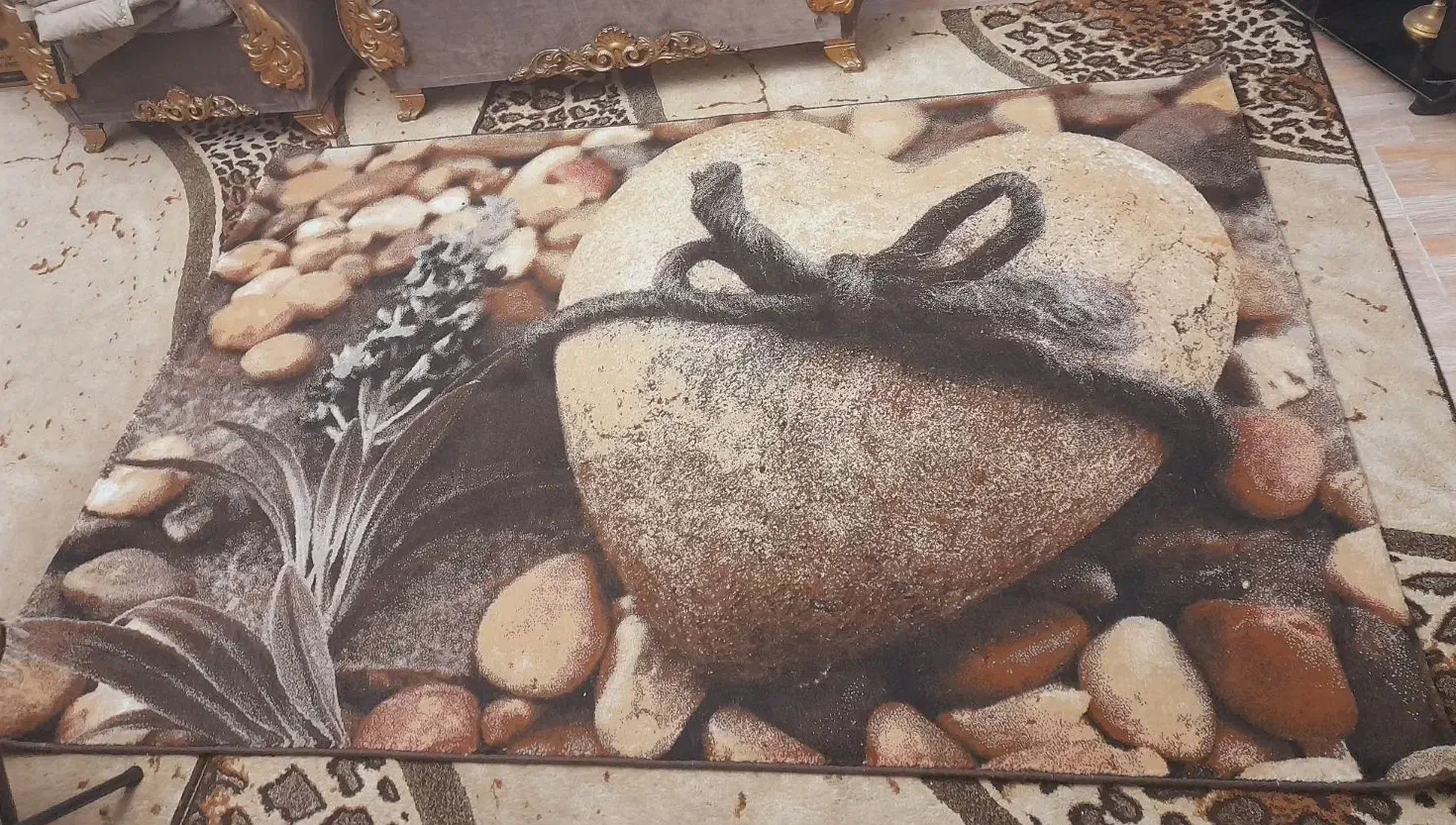 فرش ۴ متری ۳بعدی|فرش|لاهیجان, مهرگان|دیوار