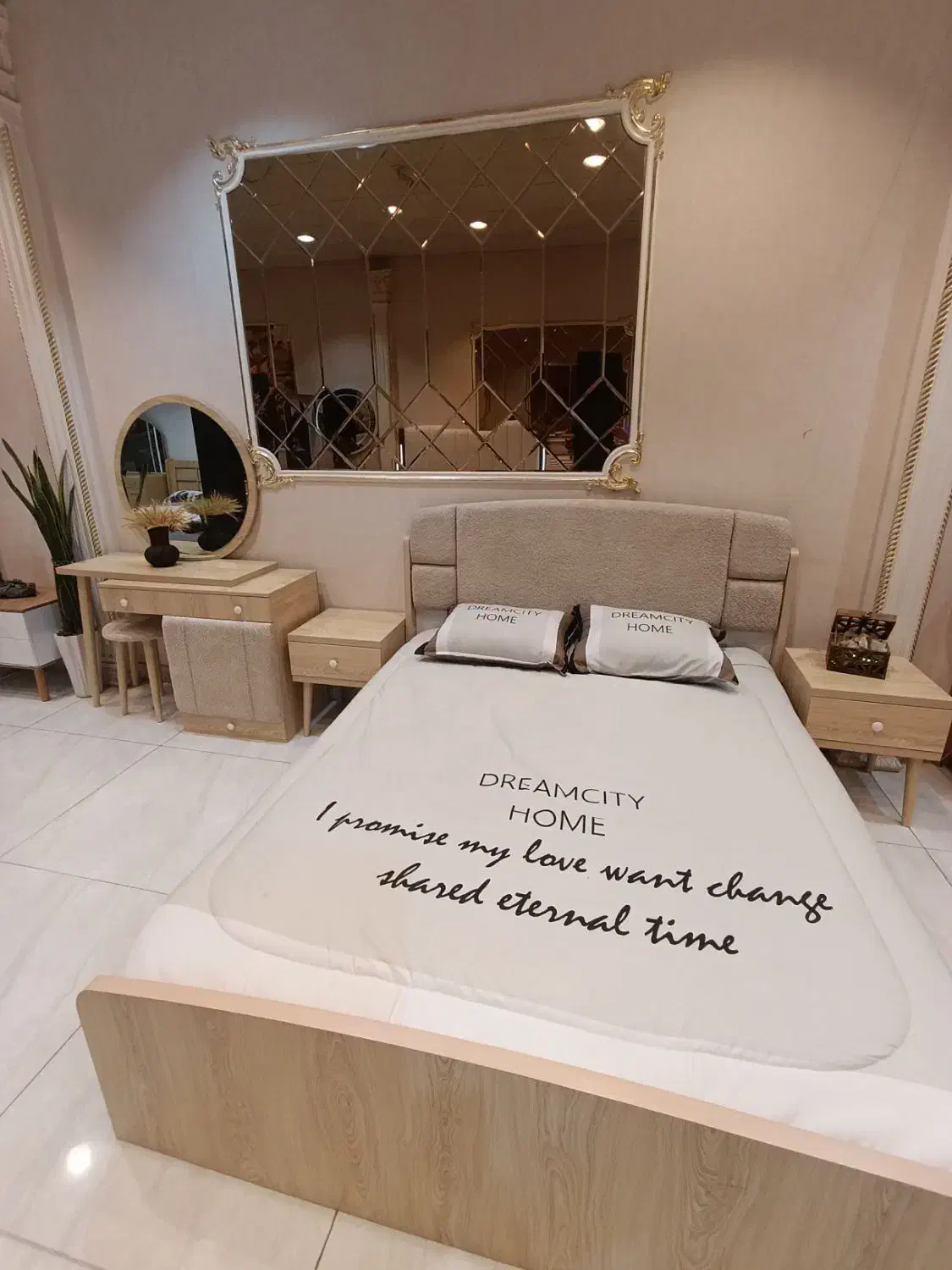 تخت سرویس خواب دونفره و تکنفره|تخت و سرویس خواب|قم, کاسه گران|دیوار