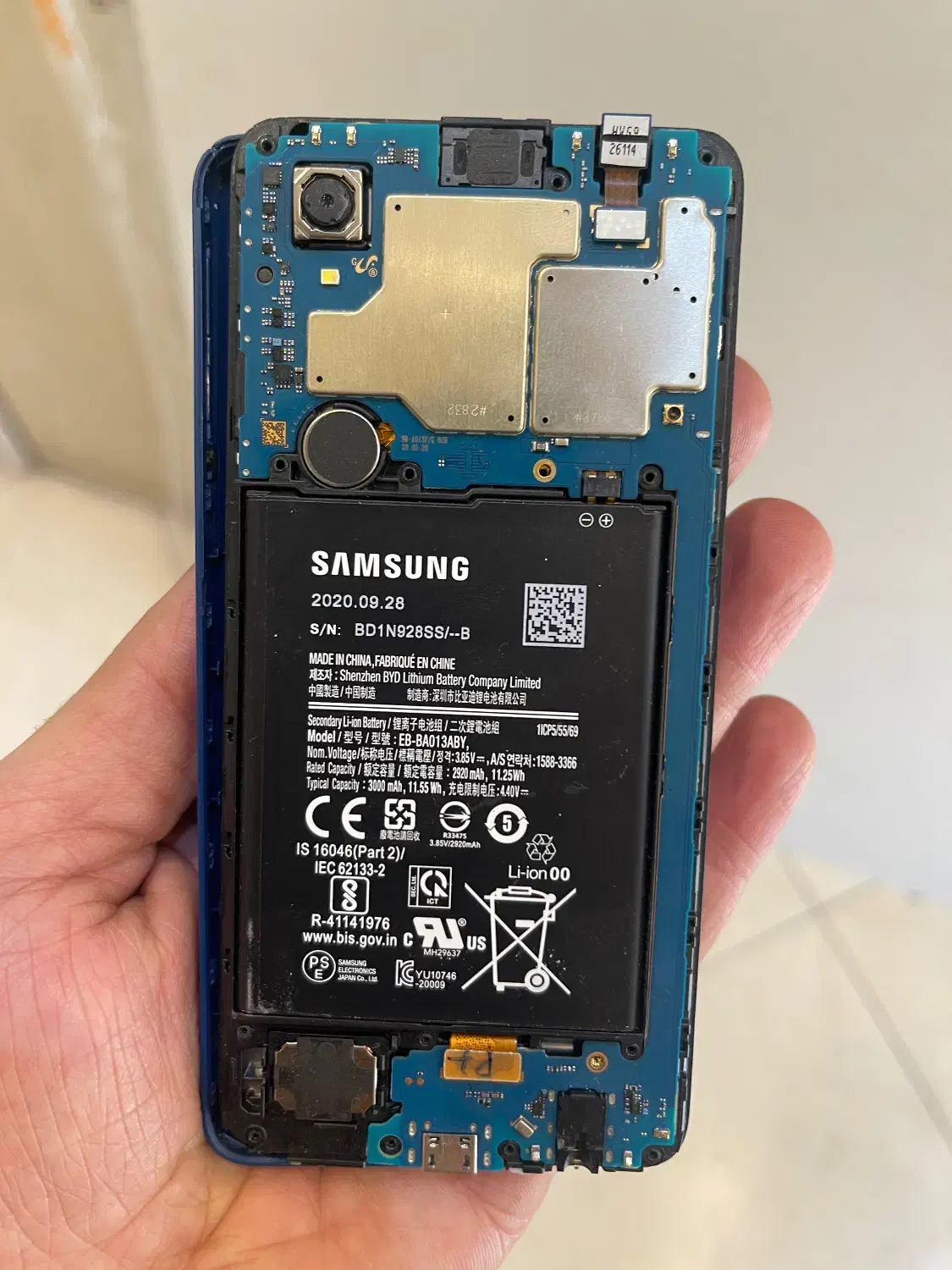 گوشی سامسونگ A01 core حافظه16 گیگ|موبایل|تبریز, |دیوار