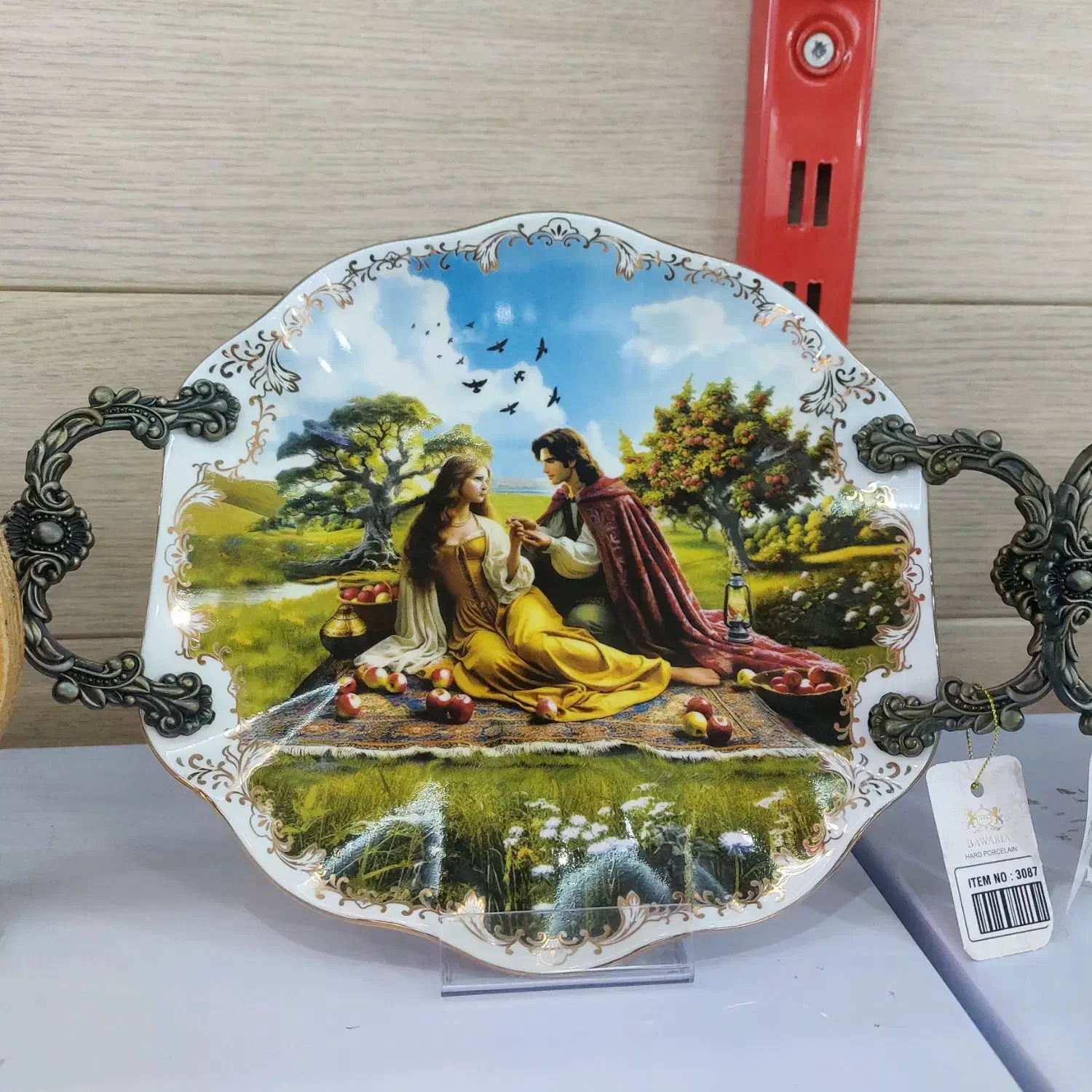 ظروف لمونژ لیلی مجنون سبز (کادویی دنیز)|ظروف سرو و پذیرایی|خوی, |دیوار