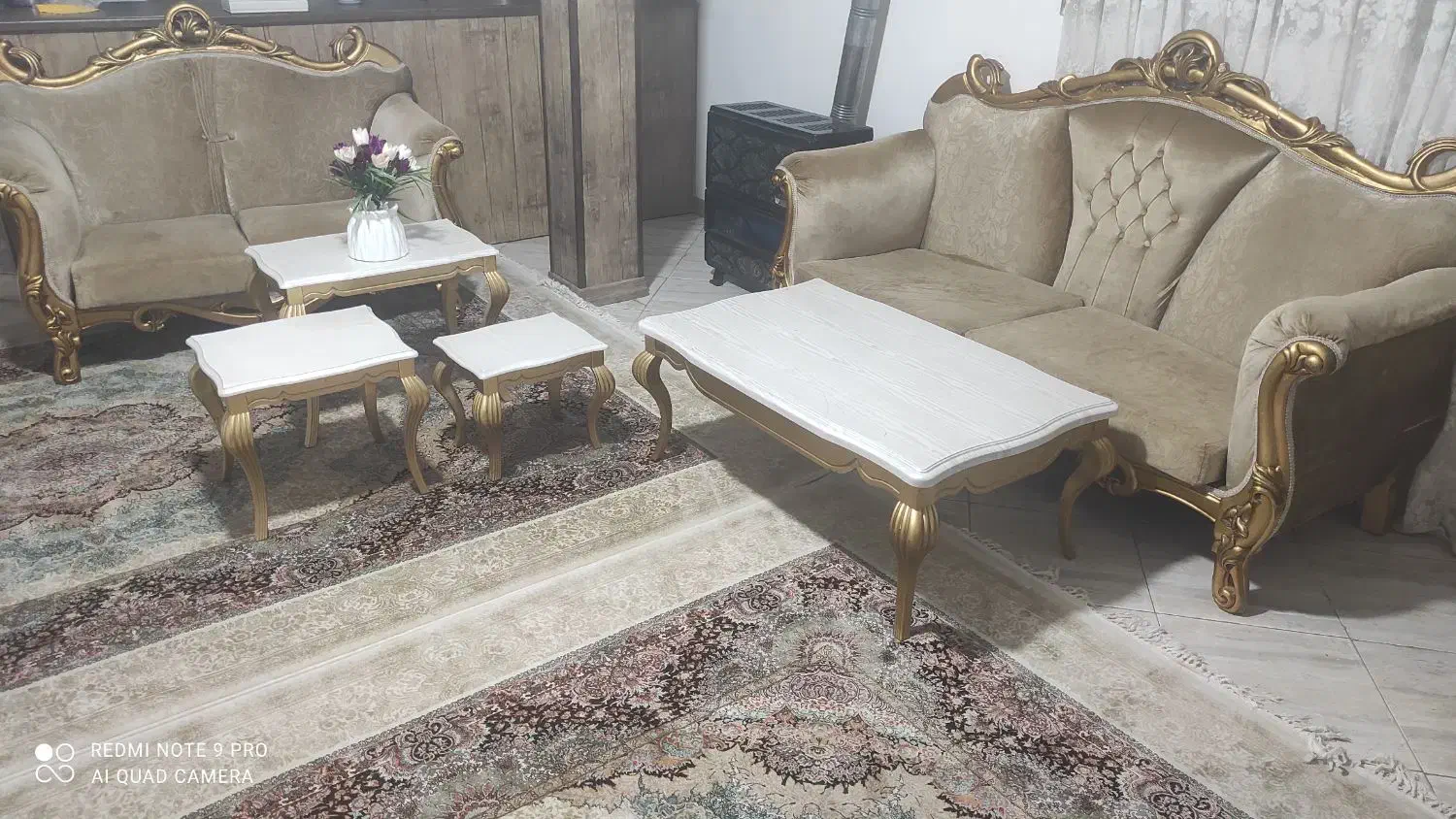 مبلمان 7نفر|مبلمان خانگی و میز عسلی|احمدآبادمستوفی, |دیوار