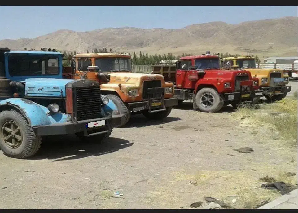 مرکز فرسوده کامیون|خودرو سنگین|میانه, |دیوار