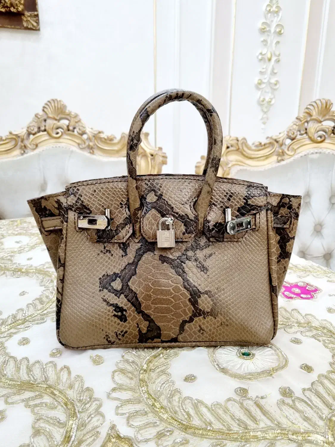 کیف چرم دستدوز پوست ماری|کیف، کفش، کمربند|مشهد, احمدآباد|دیوار