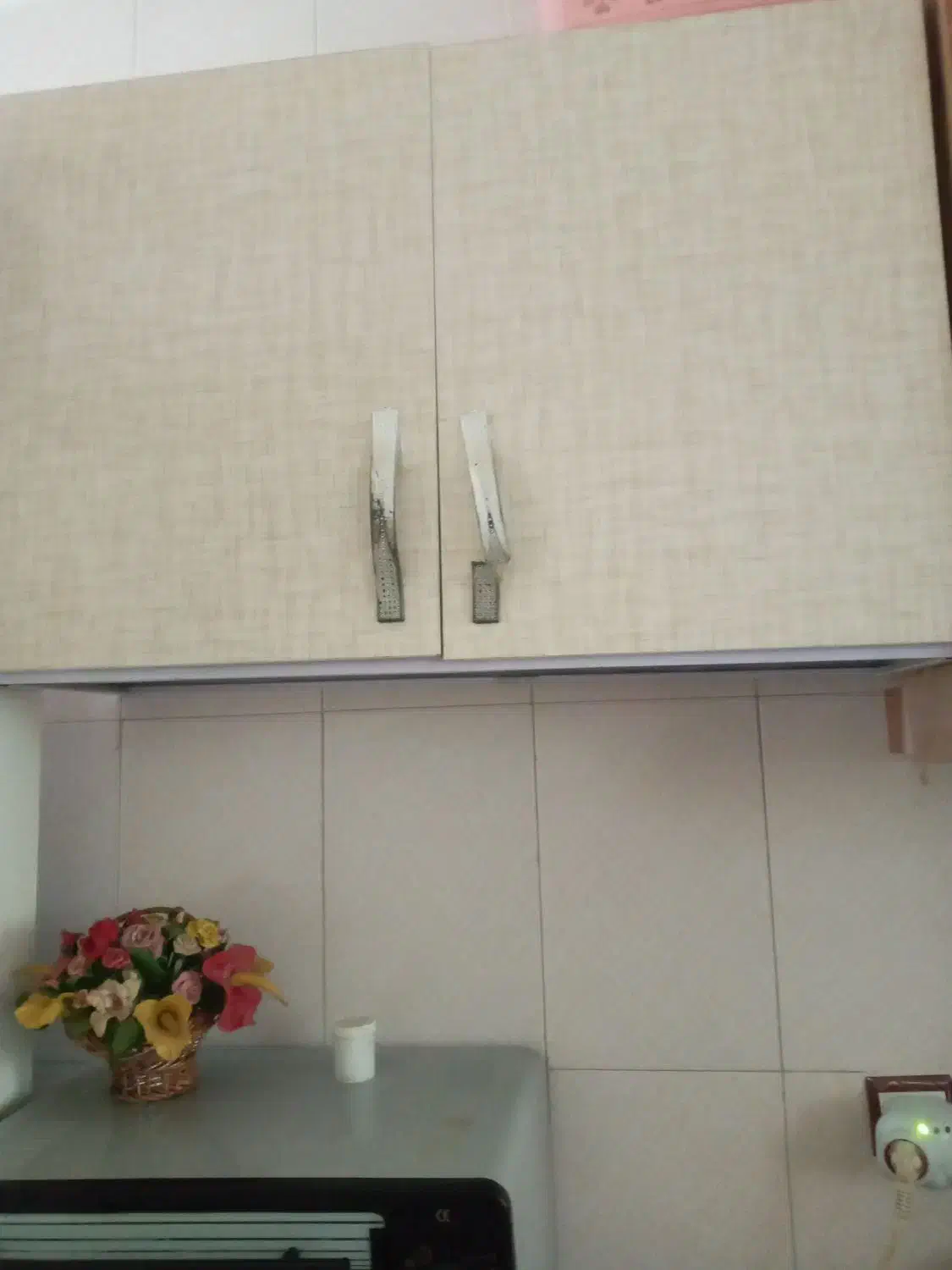 کابینت فلزی درب چوبی|آب‌چکان و نظم‌دهنده ظروف|تویسرکان, |دیوار