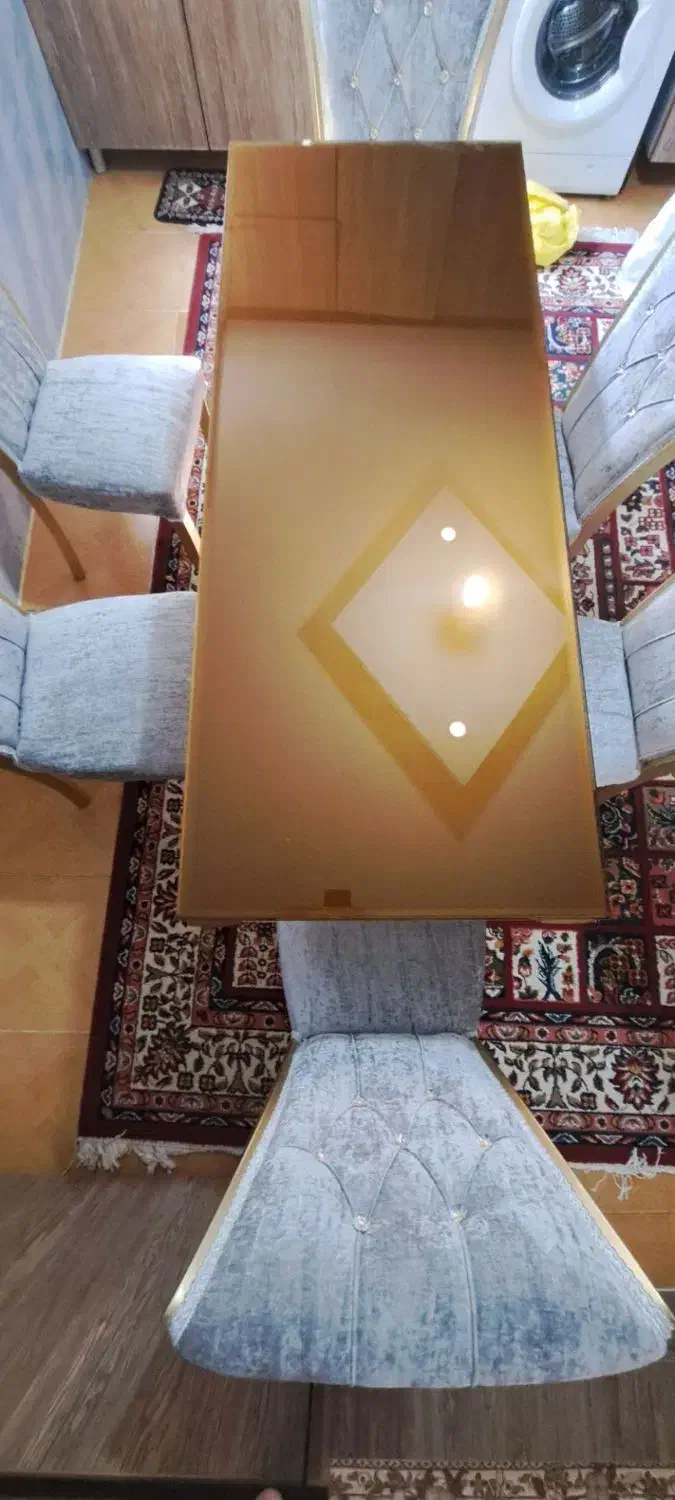 میز غذا خوری نو|میز و صندلی غذاخوری|صفادشت, |دیوار