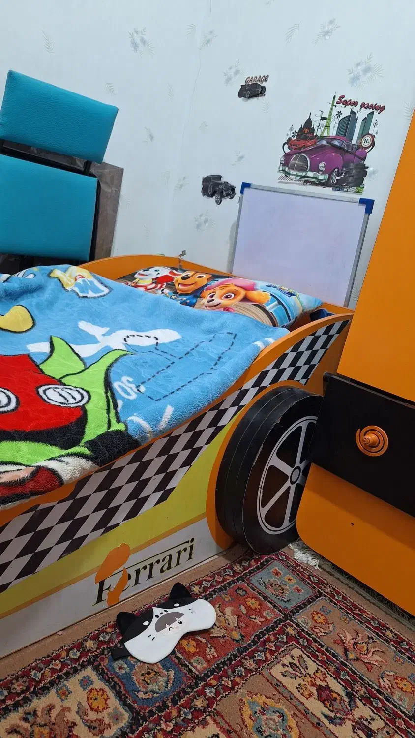 تخت خواب با دوکمد|تخت و سرویس خواب|زاهدان, |دیوار