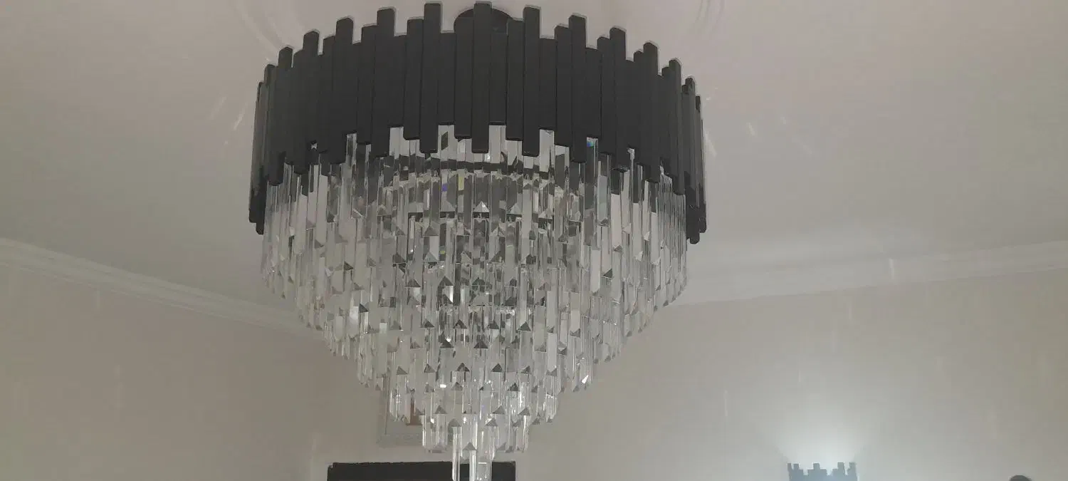 لوستر مدرن|لوستر و چراغ آویز|هشتگرد, فاز ۲ مهستان|دیوار