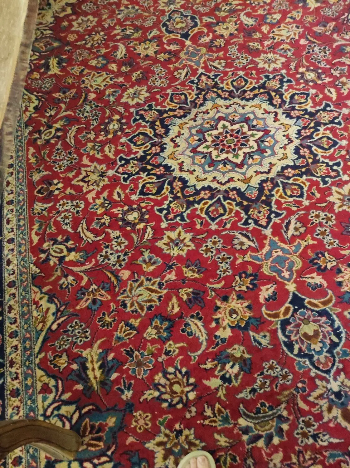 فرش دستبافت ۱۲ متر نجف آباد قدیمی ۳۵۰۰۰۰۰۰ تومان|فرش|تهران, بنیهاشم|دیوار