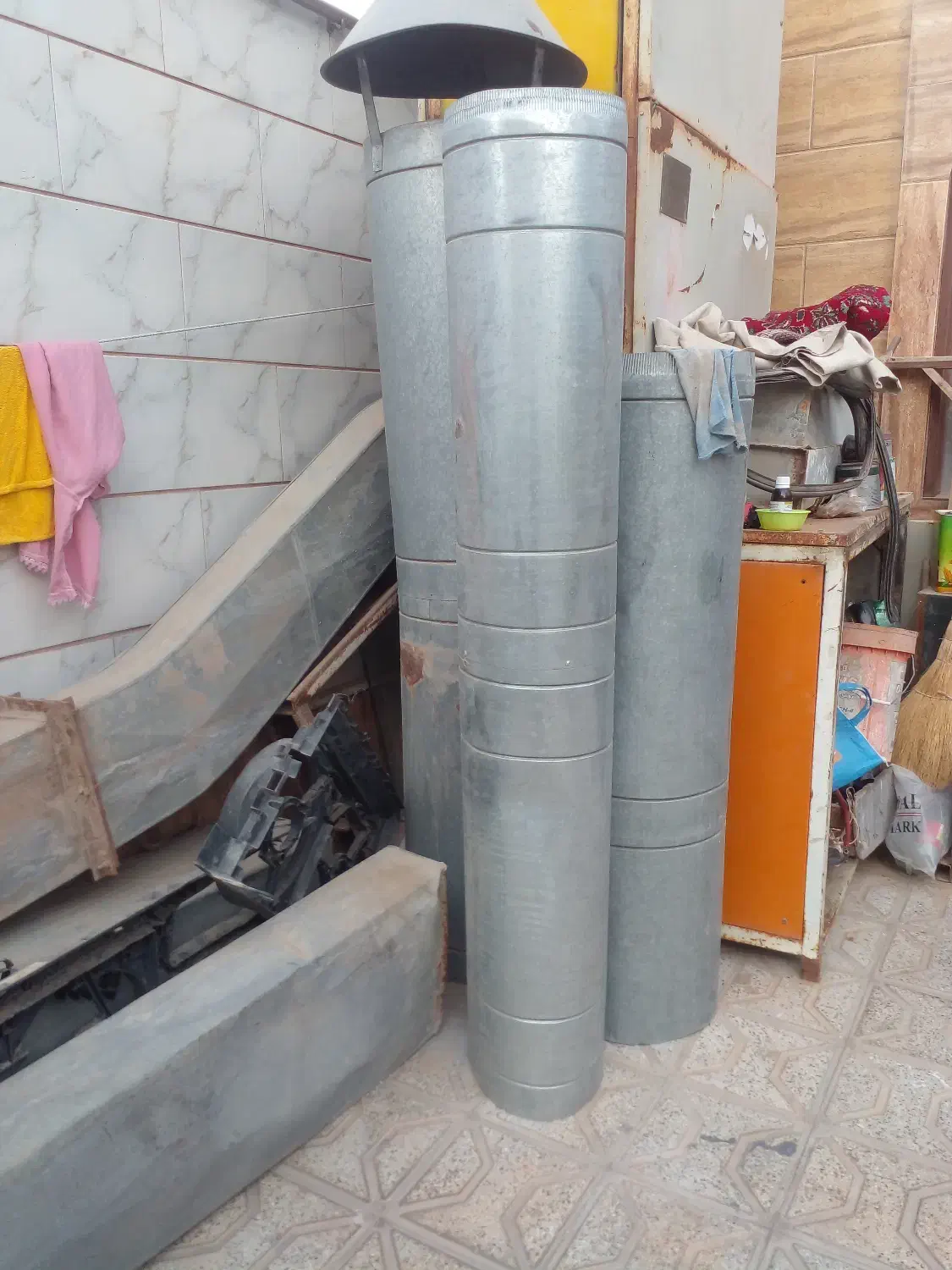 کانال وهواکش ورق سیم کوب قوی|مصالح و تجهیزات ساختمان|تربتحیدریه, کلاته توکلی|دیوار