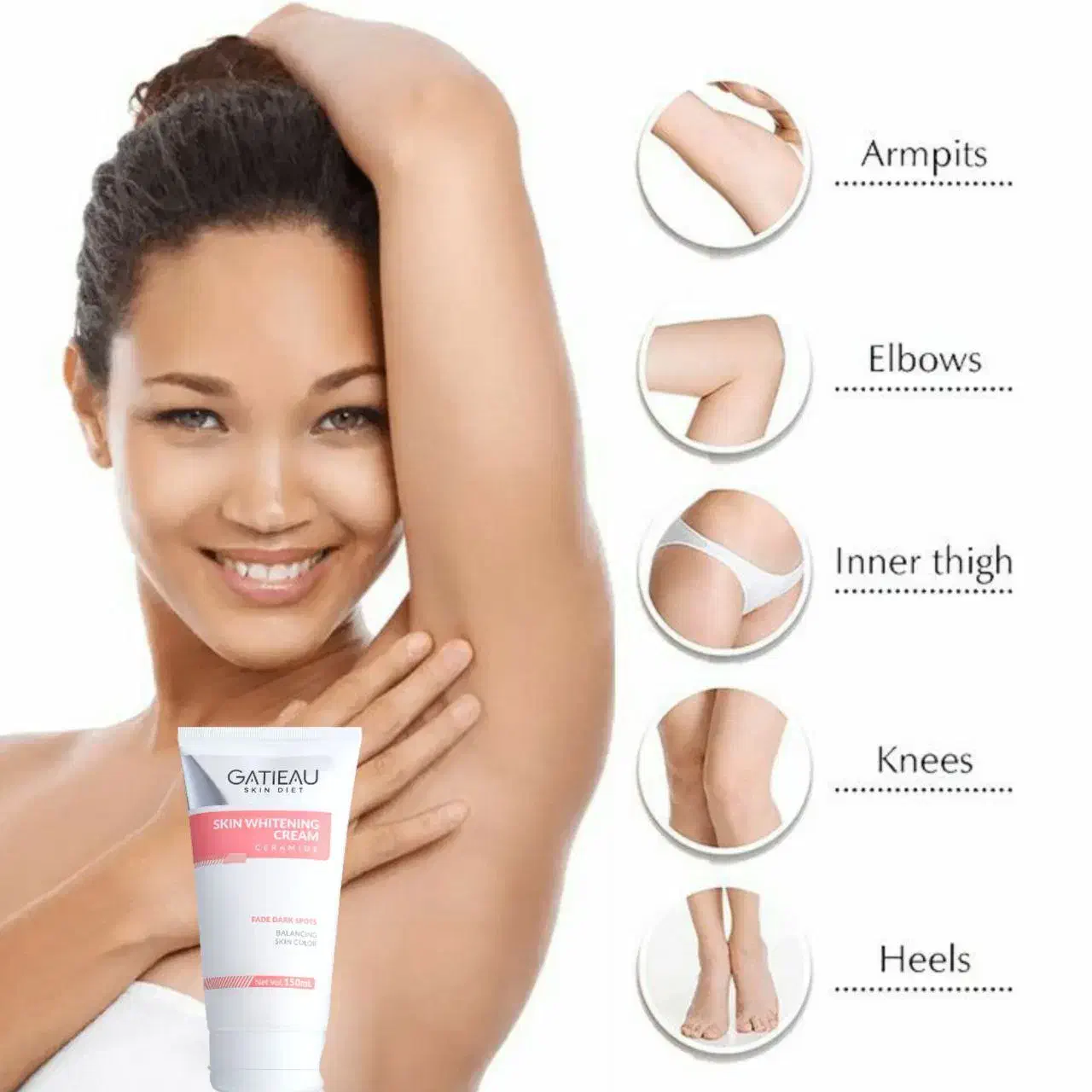 کرم /روشن کننده بدن/ گاتیو/اصلی|آرایشی، بهداشتی، درمانی|سمیرم, |دیوار