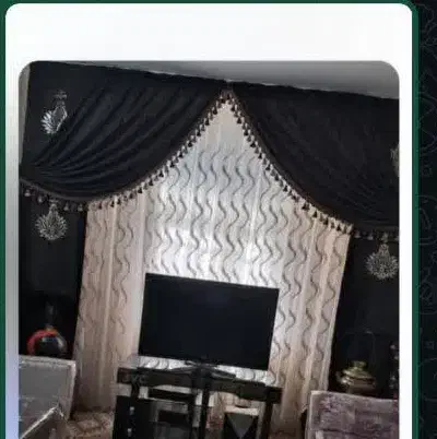 پرده پذیرایی|پرده، رانر، رومیزی|پاکدشت, پاکدشت (مامازند)|دیوار