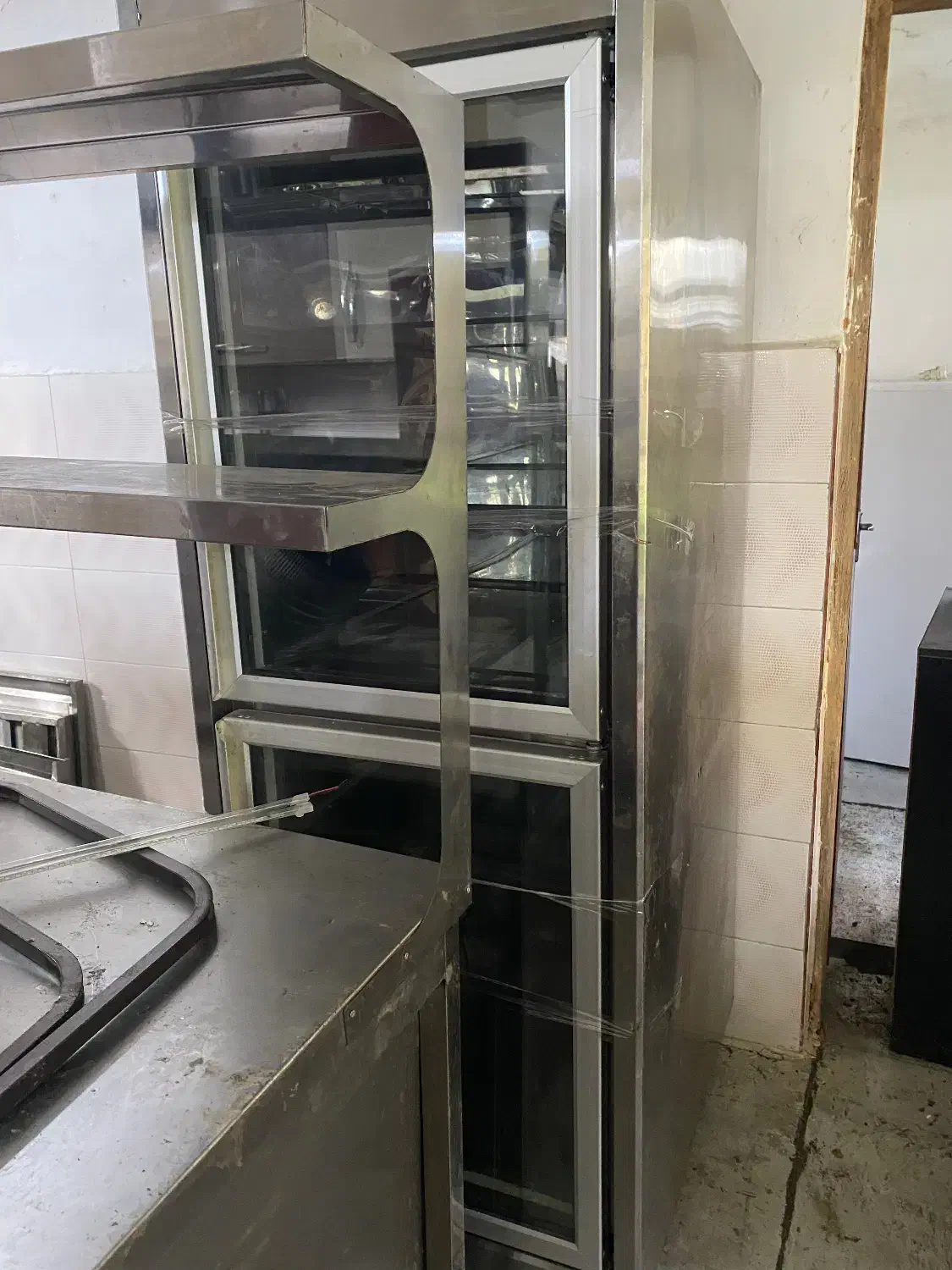 یخچال دو درب تمام استیل|یخچال و فریزر|رشت, باهنر|دیوار