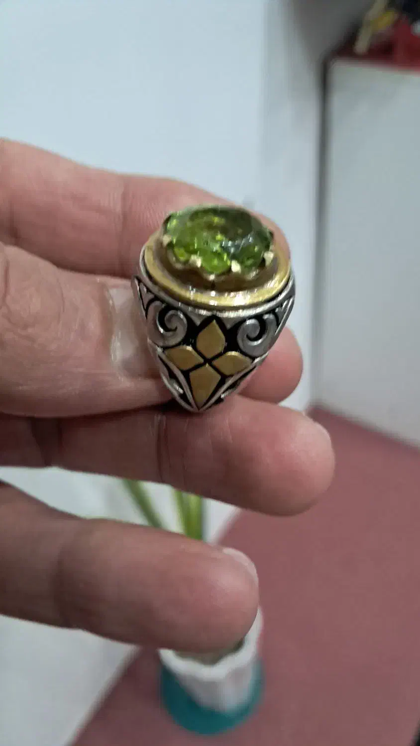 انگشتر یاقوت وزمردوعقیق|جواهرات|بندر ماهشهر, |دیوار