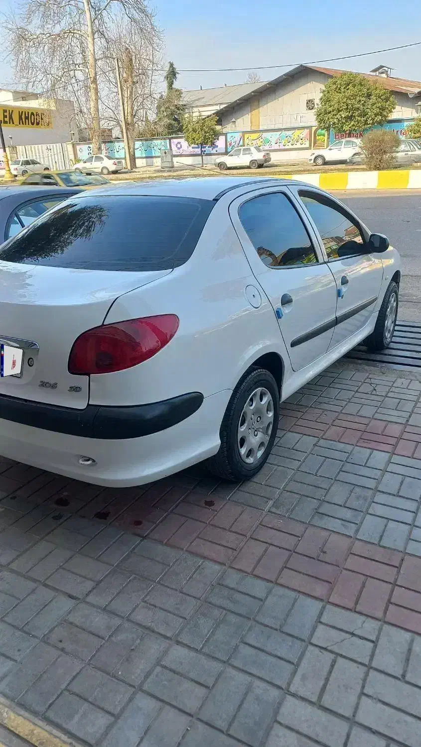 206 sd v8|خودرو سواری و وانت|بهشهر, |دیوار