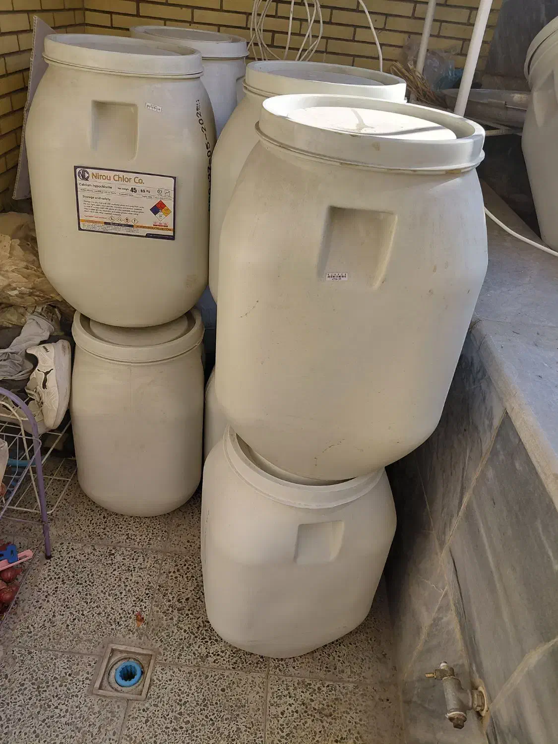 دبه کلر|ظروف نگهدارنده، پلاستیکی، یک‌بارمصرف|فولادشهر, B7|دیوار