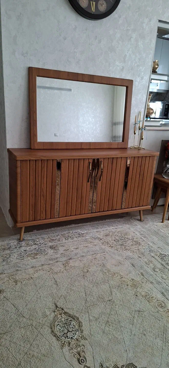 ست کنسول و میزتلوزیون|بوفه، ویترین، کنسول|زنجان, |دیوار