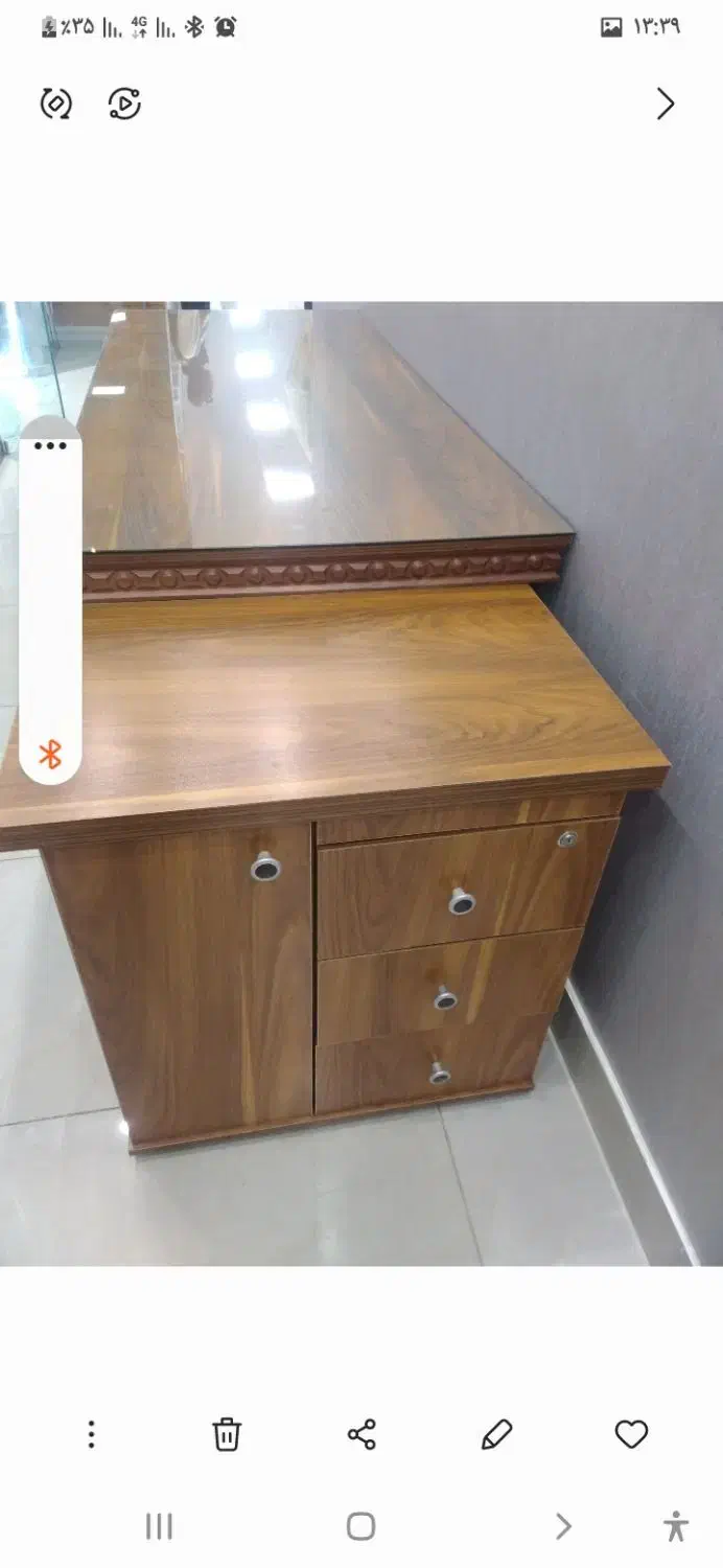 میز با کمد|میز تحریر و کامپیوتر|سهند, |دیوار