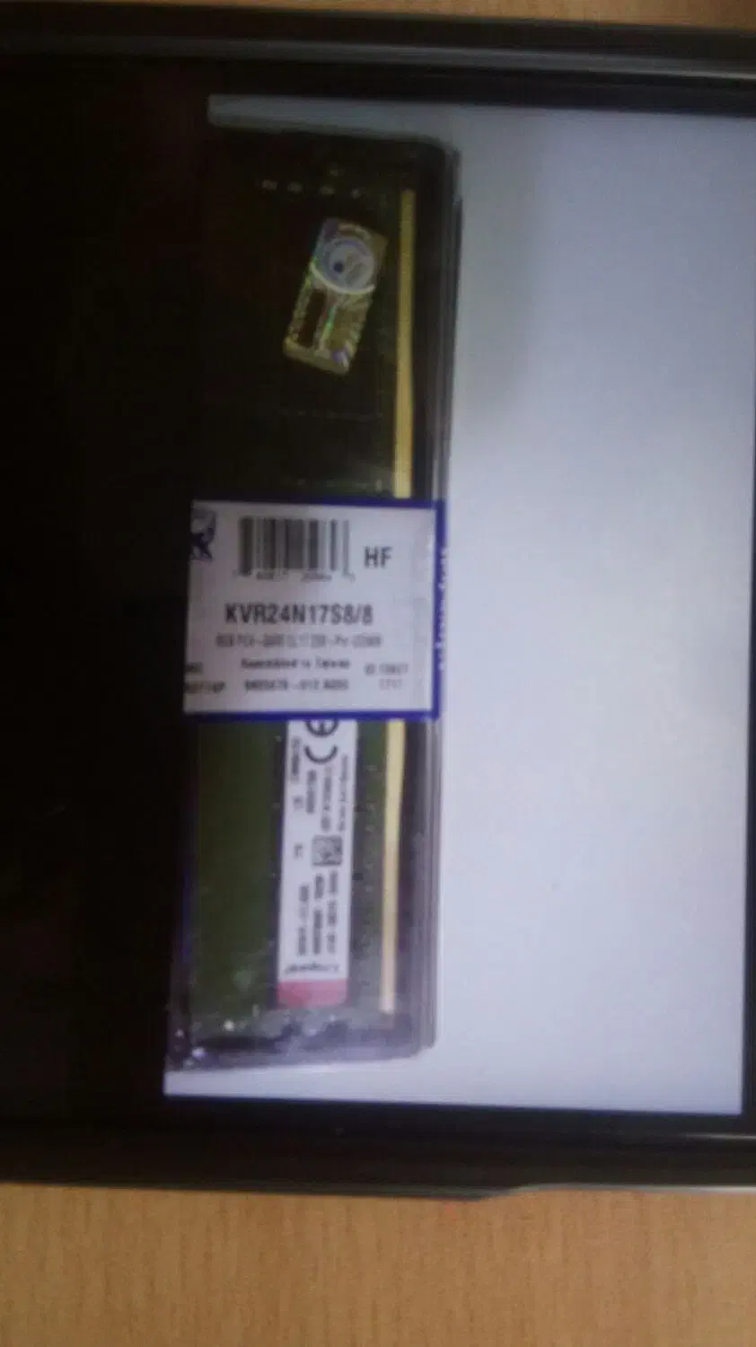 رم 8گیگ کینگستون ddr4|لوازم جانبی موبایل و تبلت|یزد, |دیوار