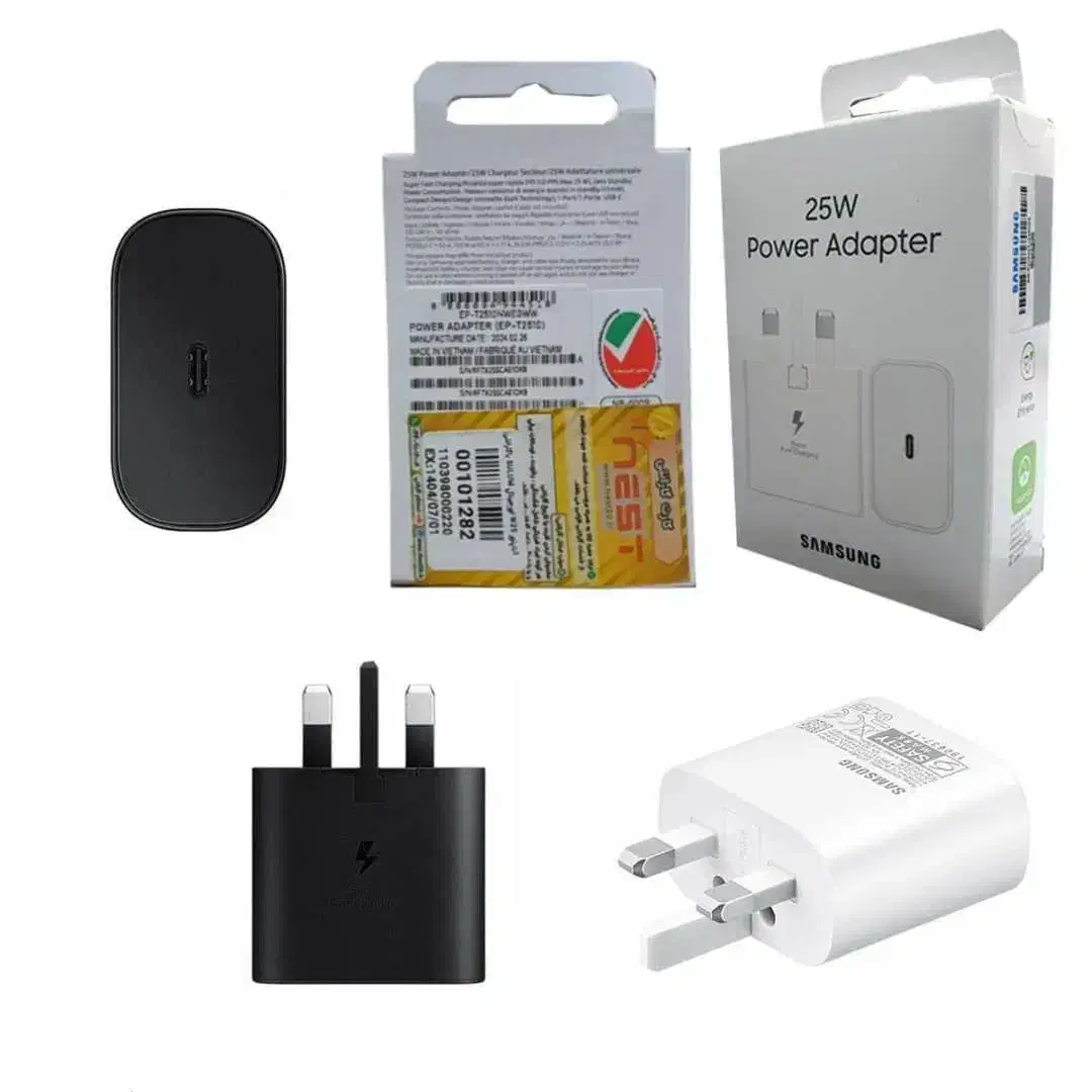 شارژر اصل سامسونگ ۲۵ وات|لوازم جانبی موبایل و تبلت|ارومیه, |دیوار
