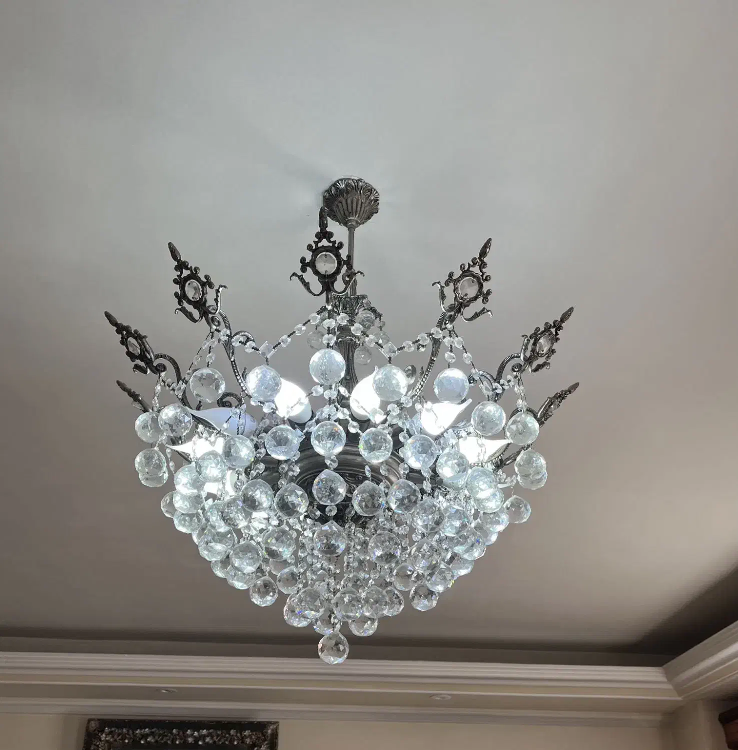 لوستر|لوستر و چراغ آویز|تبریز, |دیوار