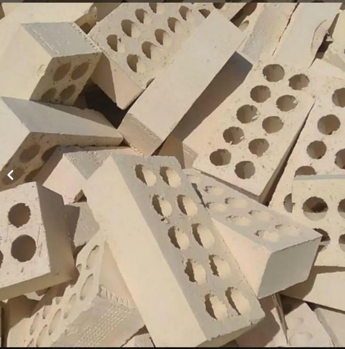 آجر سوراخی بدون واسطه درب کارخانه|مصالح و تجهیزات ساختمان|علی‌آباد کتول, |دیوار