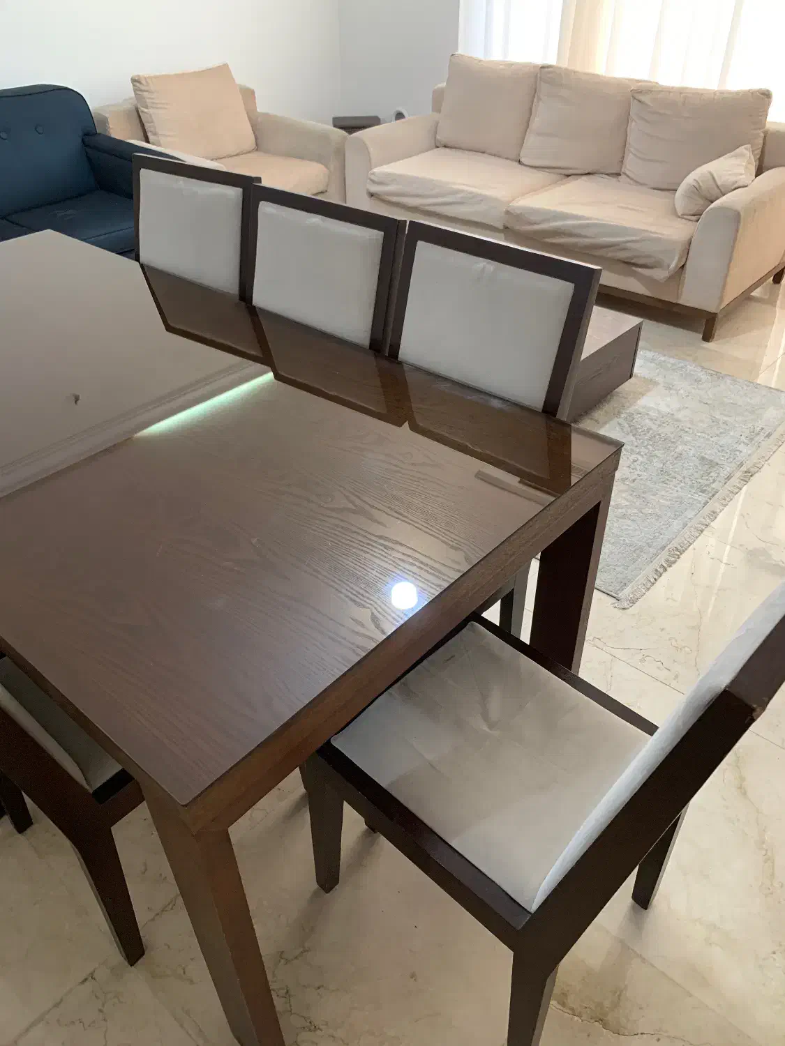 میز نهار خوری ۸ نفره|میز و صندلی غذاخوری|تهران, شهرک چیتگر|دیوار