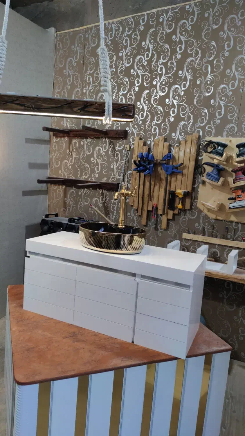 روشویی نئوکلاسیک طرحltos سیتکا|لوازم سرویس بهداشتی|تبریز, |دیوار