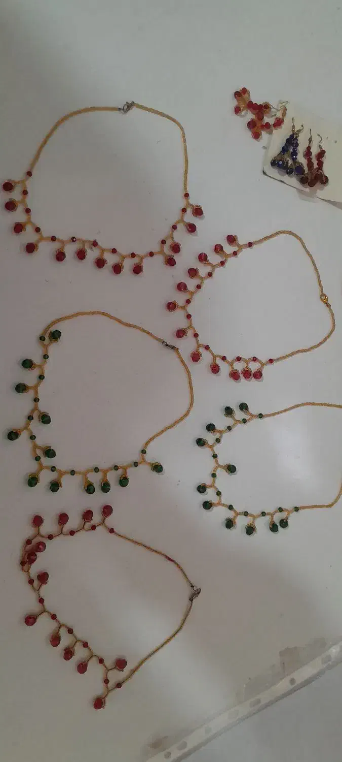 ست گردنبند منجق ۱۸۰ شب یلدا و هدیه|بدلیجات|اردبیل, |دیوار