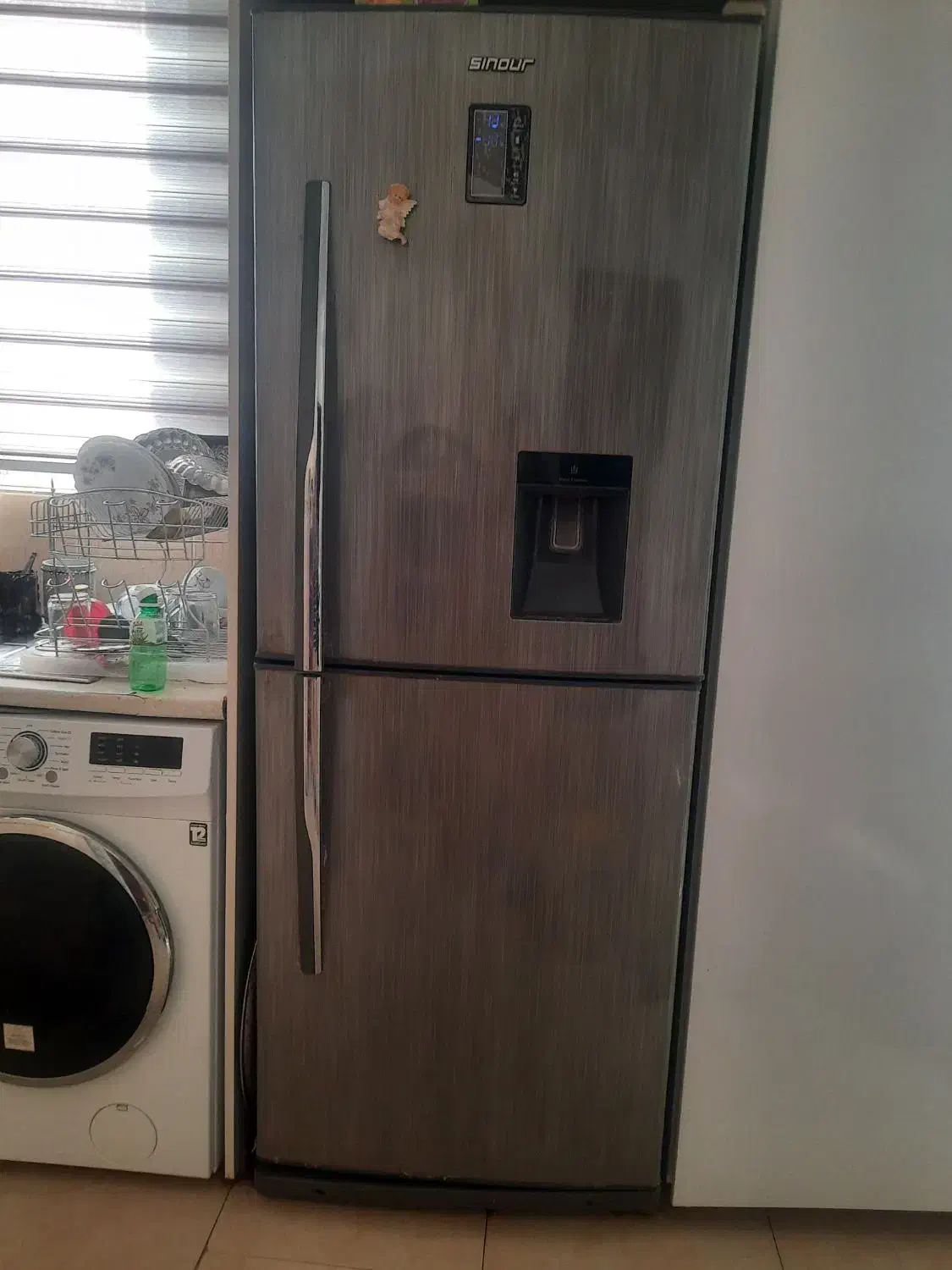 یخچال|یخچال و فریزر|منجیل, |دیوار