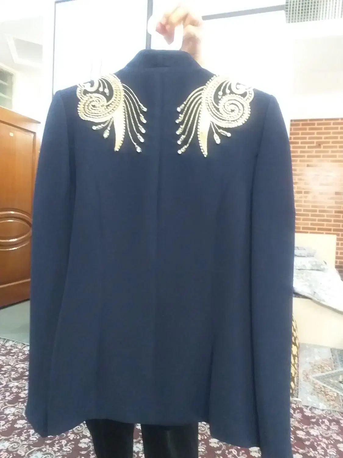 کت ودامن زنانه به رنگ سرمه ای سایز ۵۰|لباس|تهران, شهرک طالقانی|دیوار