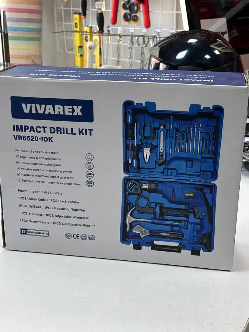 دریل برقی متعلقات کامل قیمت مناسب ابزار دریل|ابزارآلات|رشت, آب و برق|دیوار