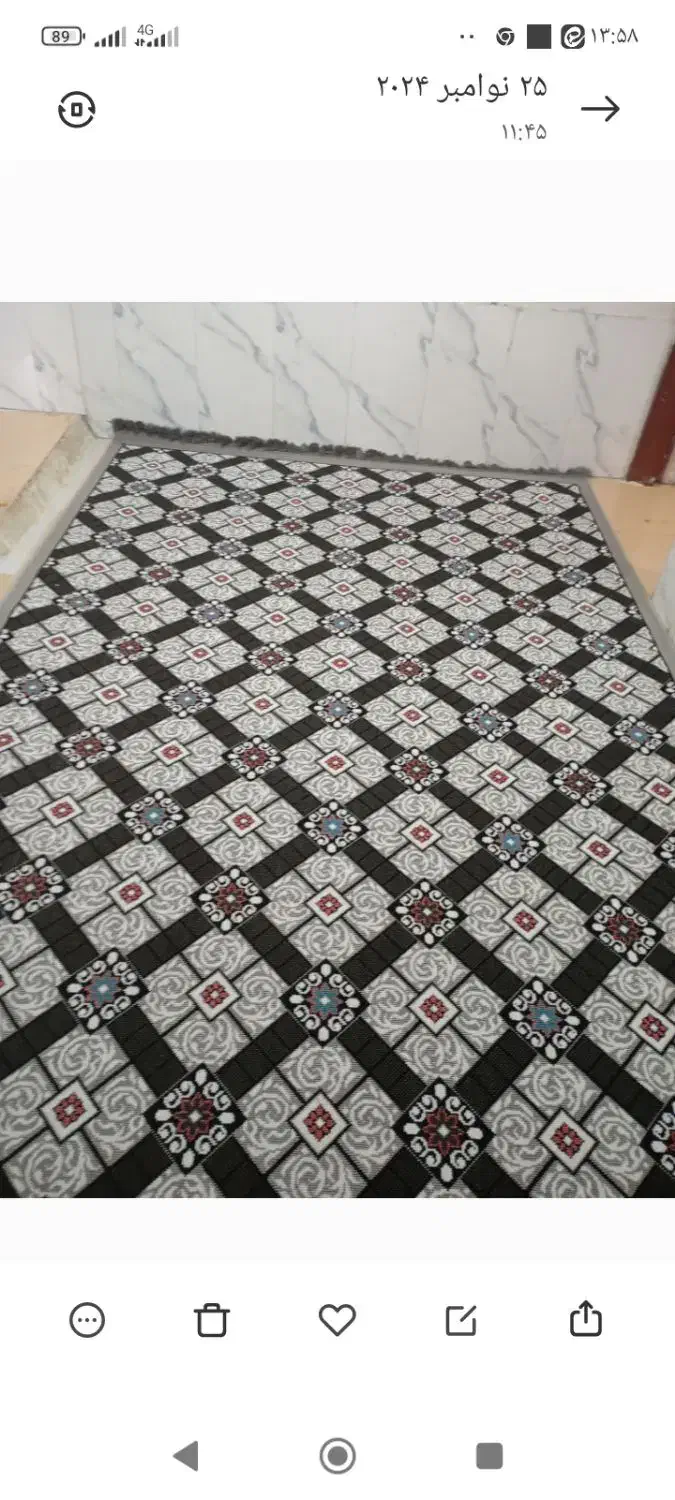 گلیم 6متری|فرش|یاسوج, |دیوار