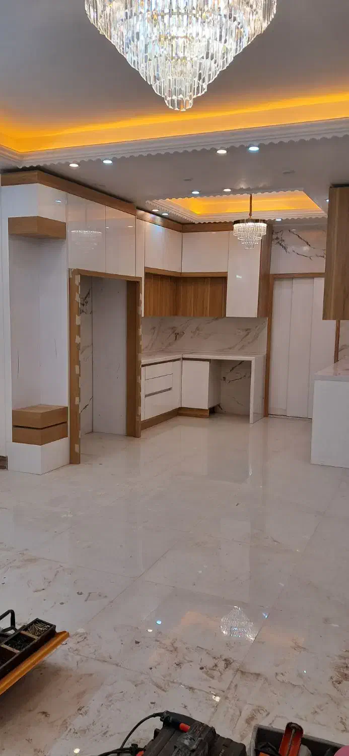 ساخت و تولید انواع کابینت و کمد دیواری و تی وی وال|جاکفشی، کمد، دراور|آزادشهر, |دیوار