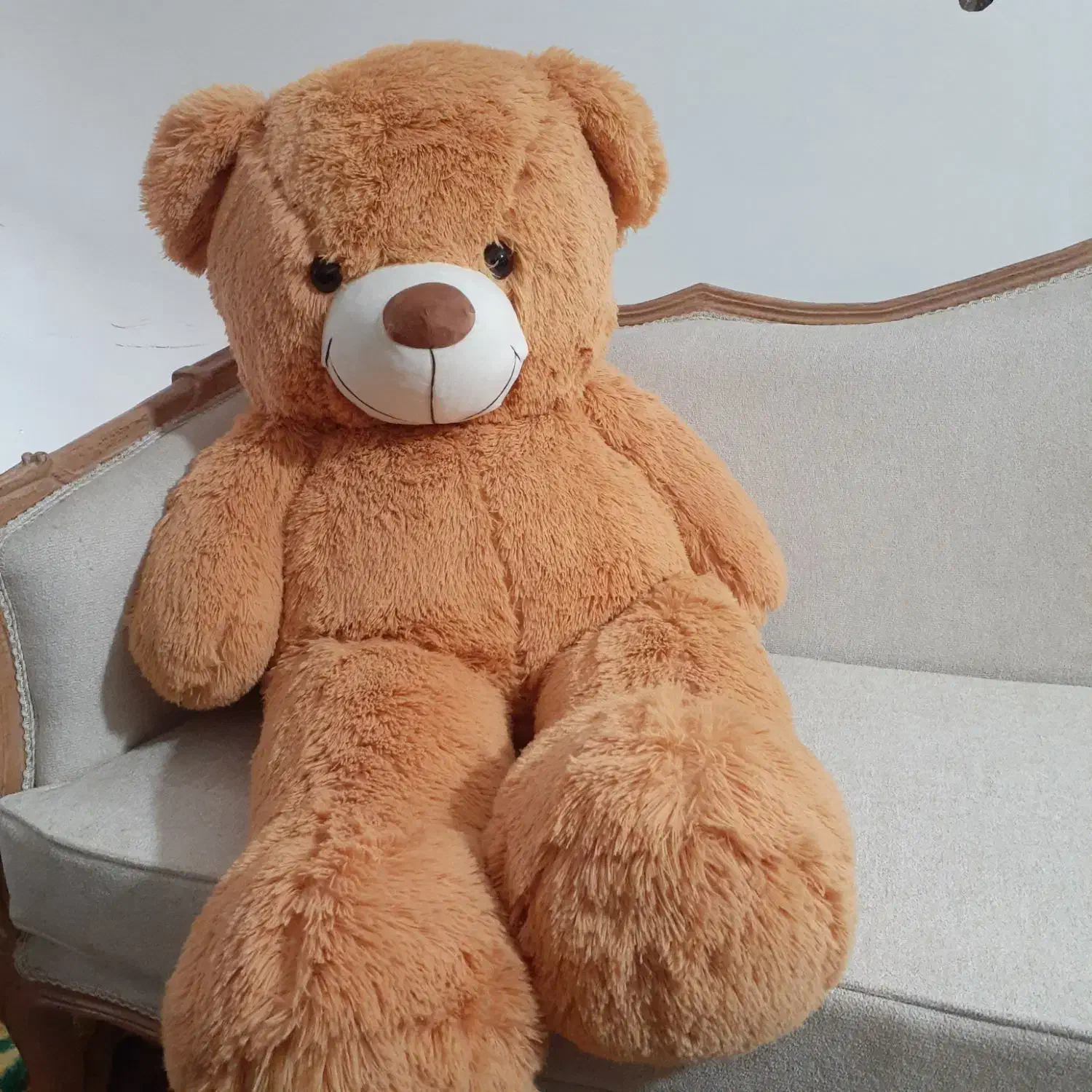 خرس خارجی بزرگ نونو مناسب هدیه و سیسمونی ولنتاین|اسباببازی بچه|مشهد, ابوذر|دیوار