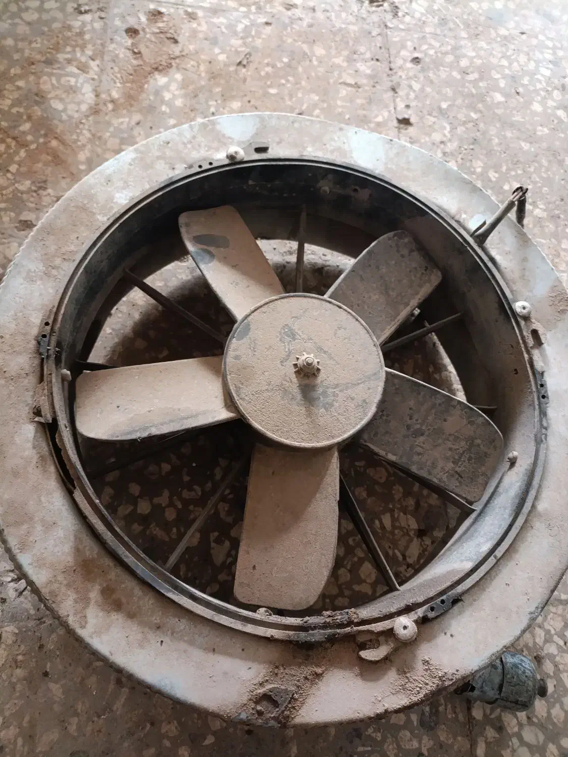 فن دور بالا برق ۲۴|پنکه و تصفیه‌کنندهٔ هوا|نیشابور, هفده شهریور|دیوار