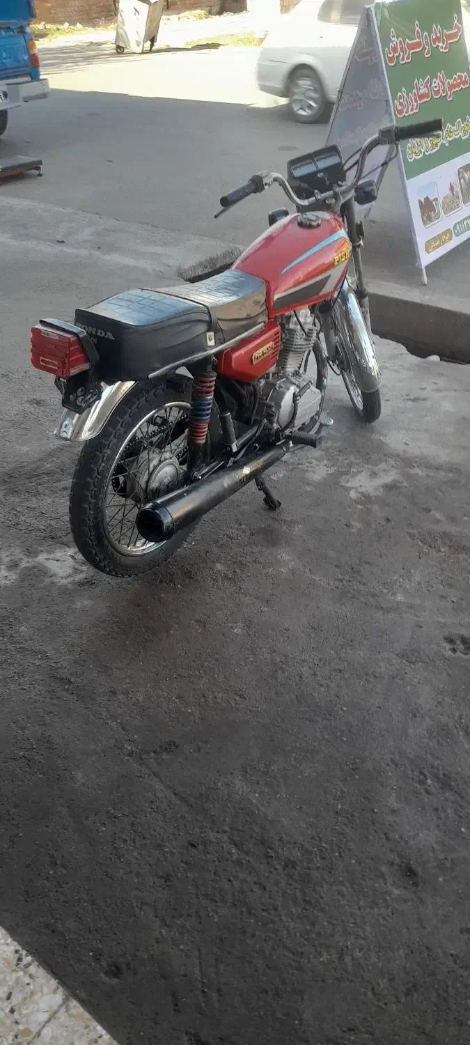 موتور پیشتاز پنج دنده استارتی مزایده|موتورسیکلت|علیآباد کتول, |دیوار