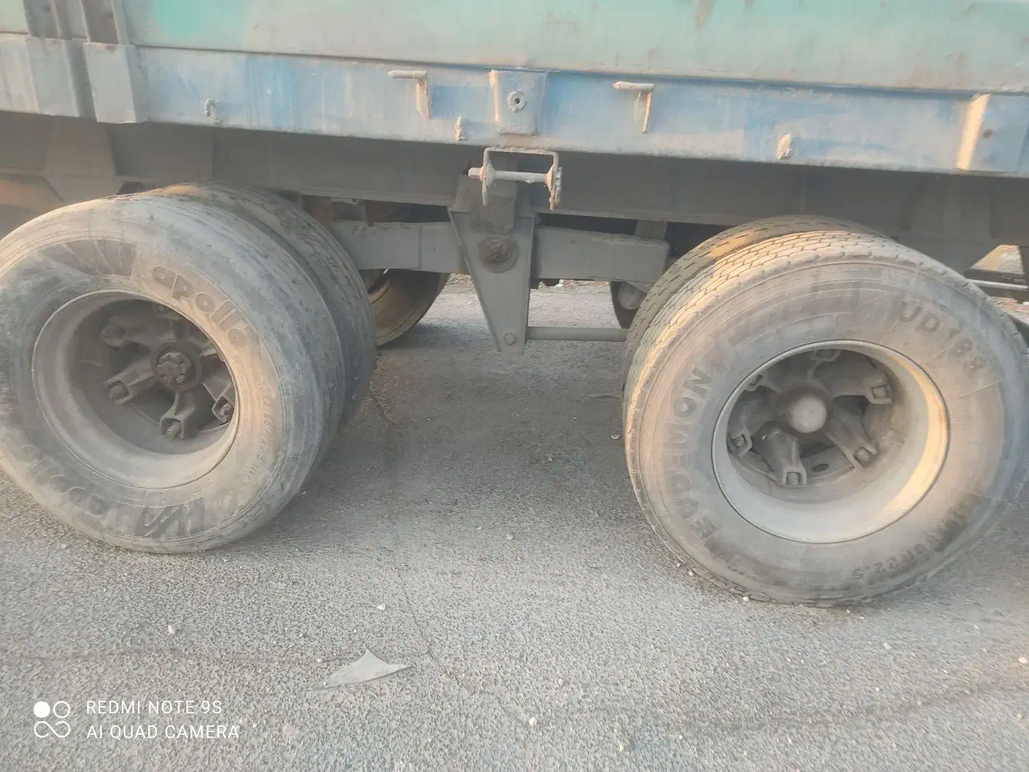 تریلی کفی دو محور نیم لبه دار|قطعات یدکی و لوازم جانبی|فیروزکوه, |دیوار